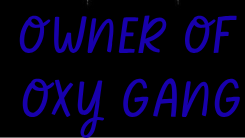 OXY GANGのバナー