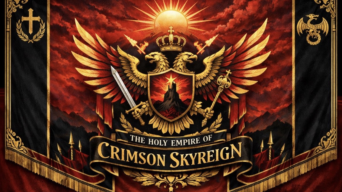 Holy Empire Of Crimson Skyreignのバナー