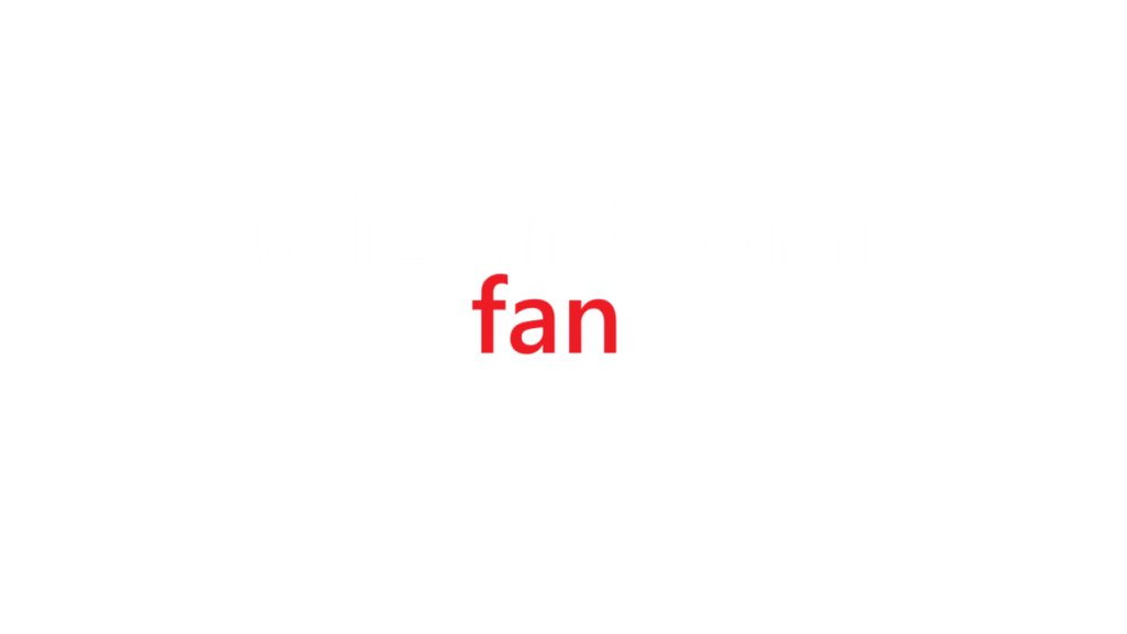 utiz and romr fanclubのバナー