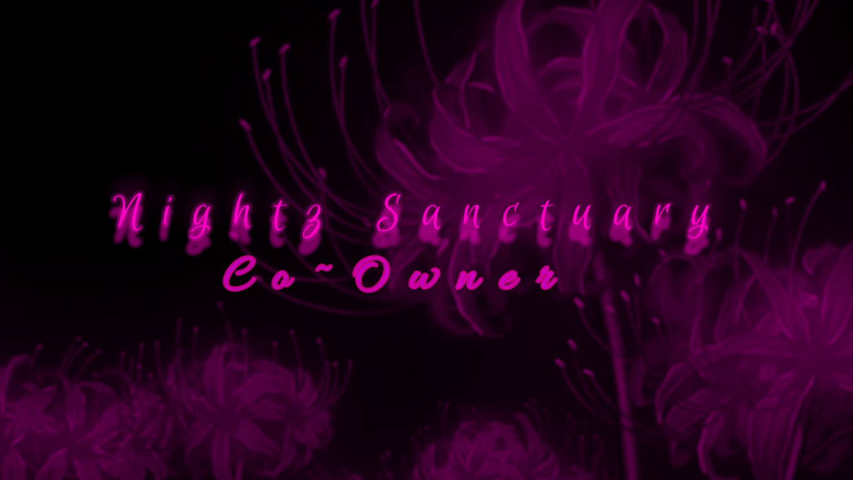Nightz Sanctuary Co-Ownerのバナー