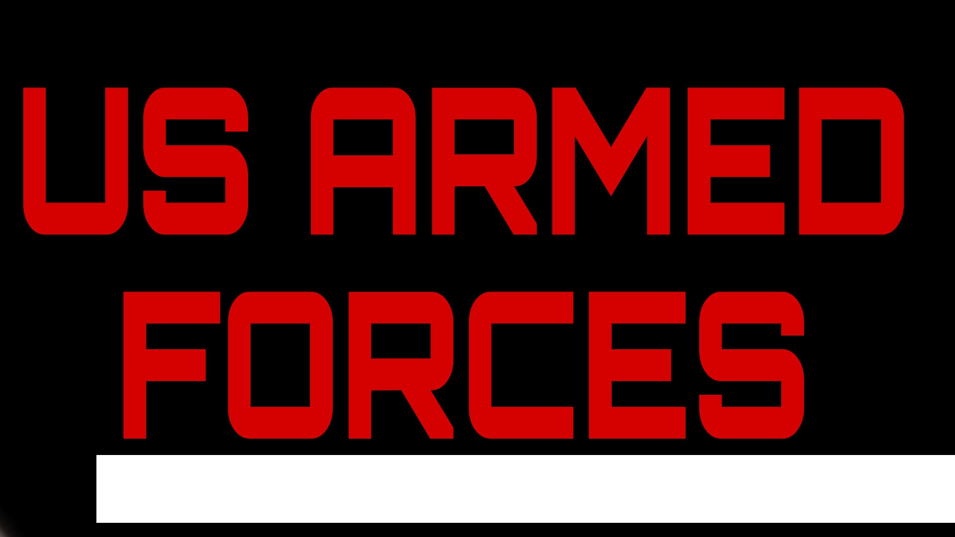 VRC US ARMED FORCESのバナー