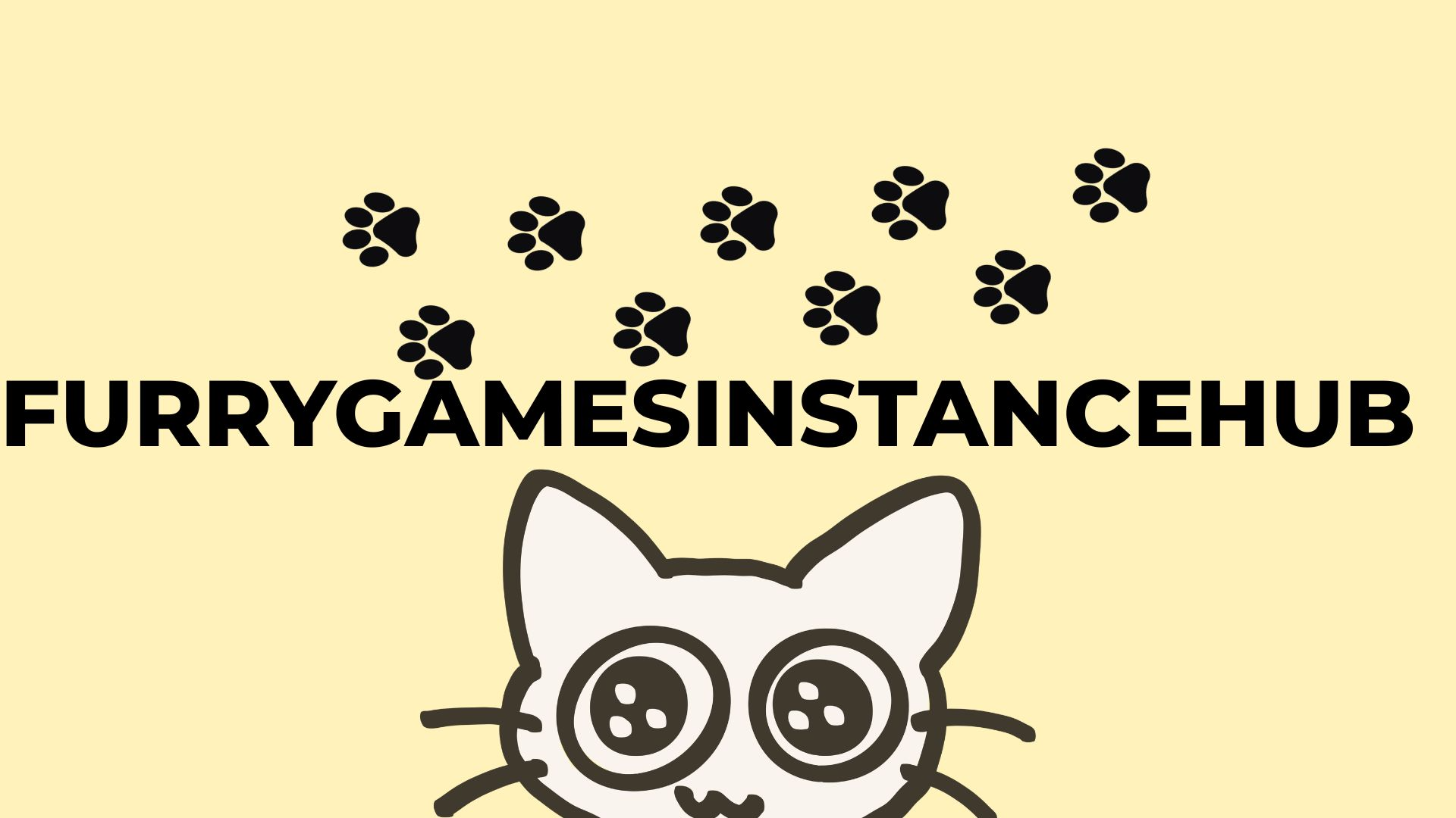 Furry Games Instance Hubのバナー