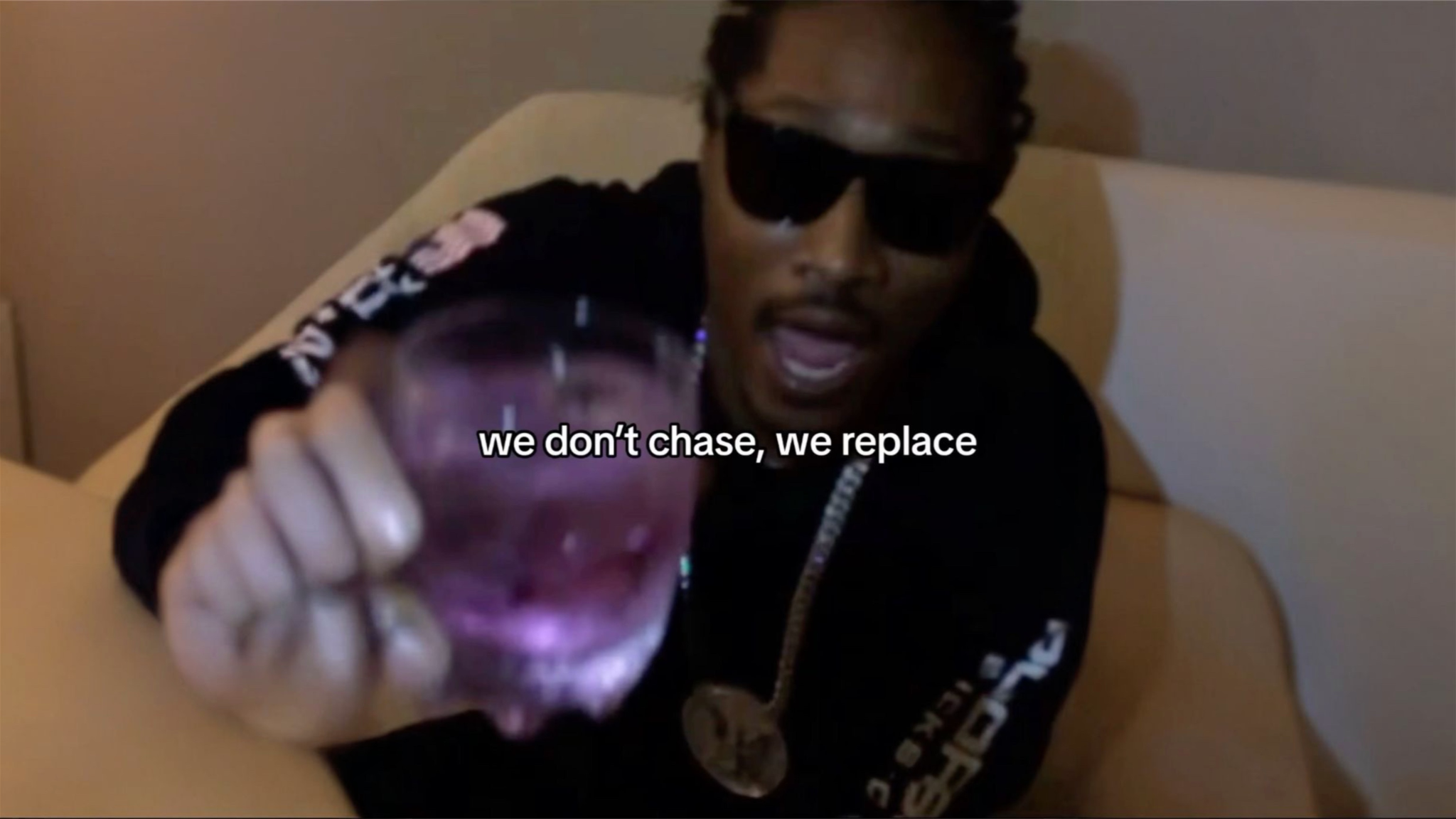 We do not chase