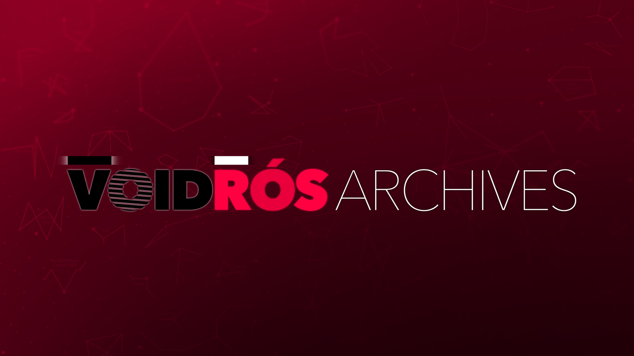 VoidRós Archivesのバナー