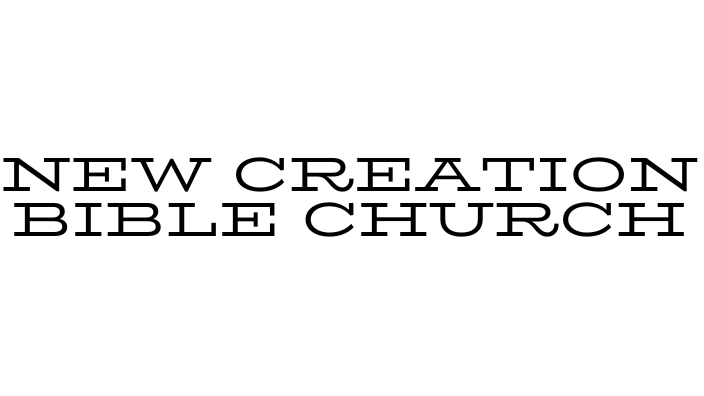 New Creation Bible Churchのバナー