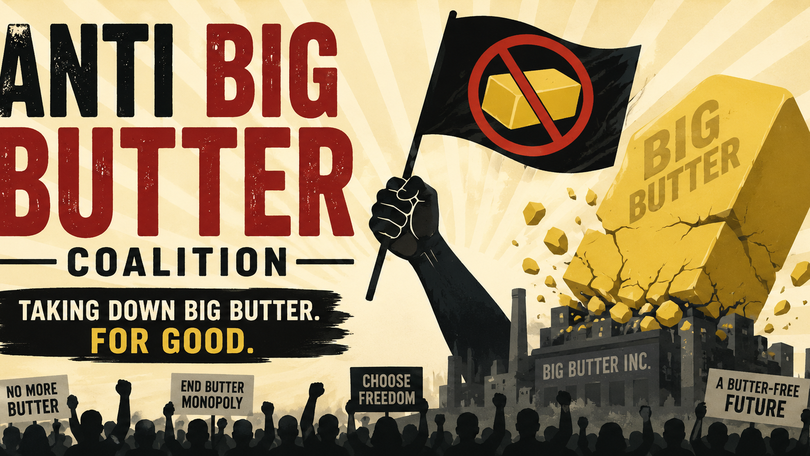 Anti Big Butter Coalitionのバナー