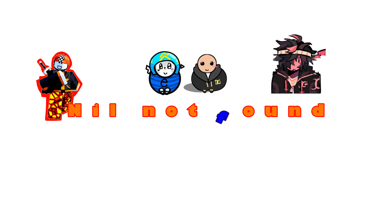 Nil not foundのバナー