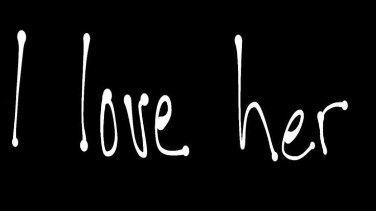 i love herのバナー