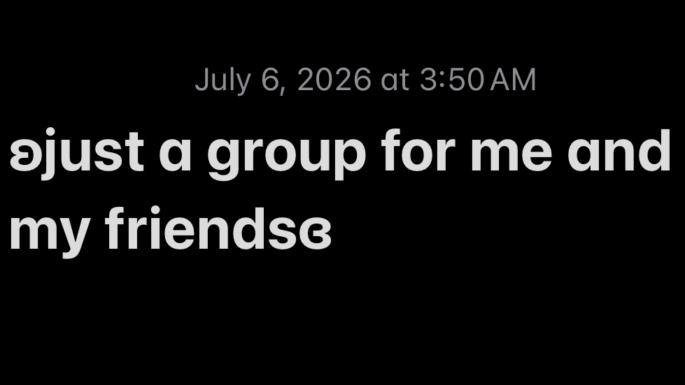A group for me and my friendsのバナー