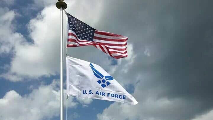 US AIRFORCE OF VRCのバナー