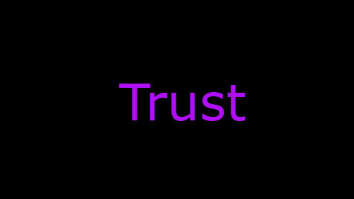 Trustのバナー