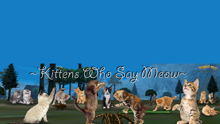 Kittens Who Say Meowのバナー