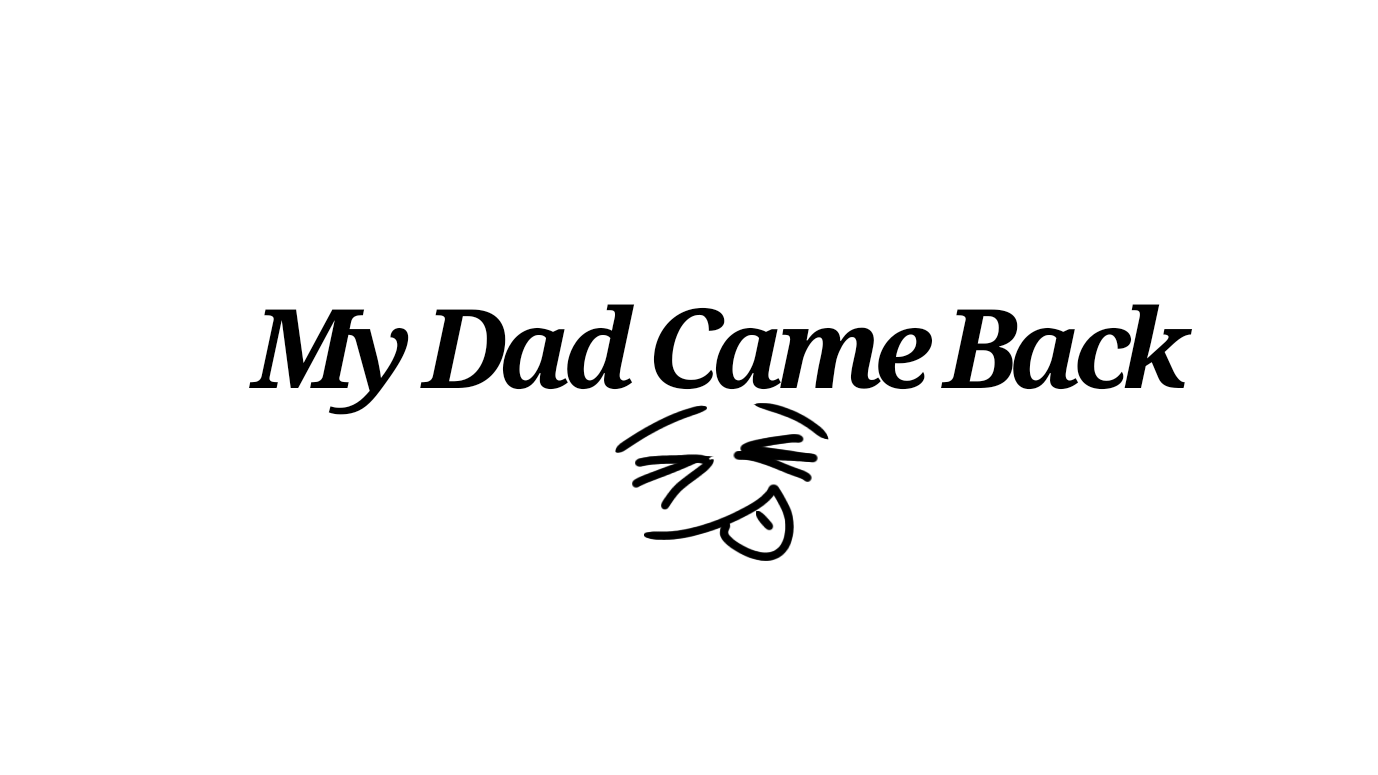 MY DADS BACKのバナー