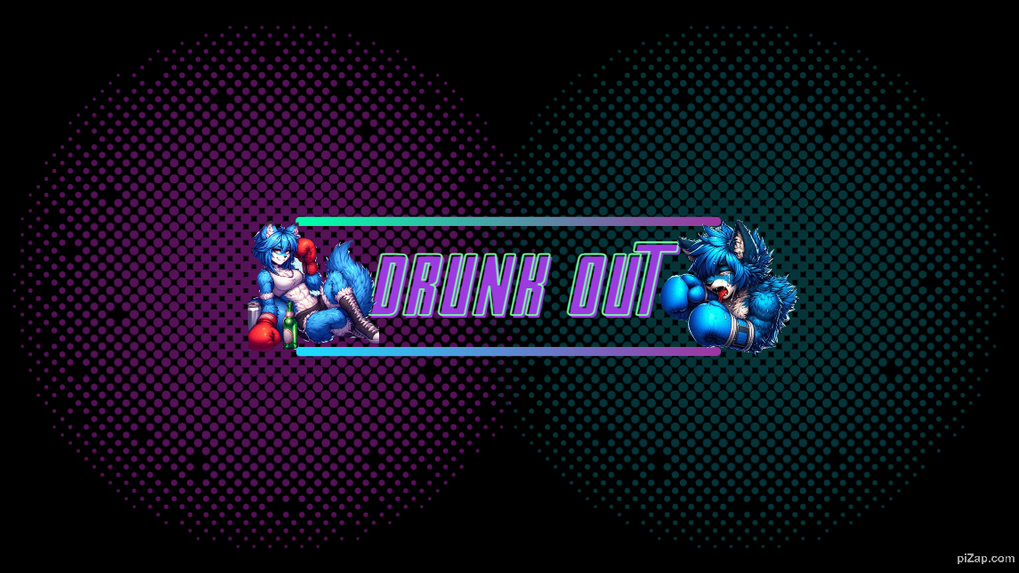 drunk outのバナー