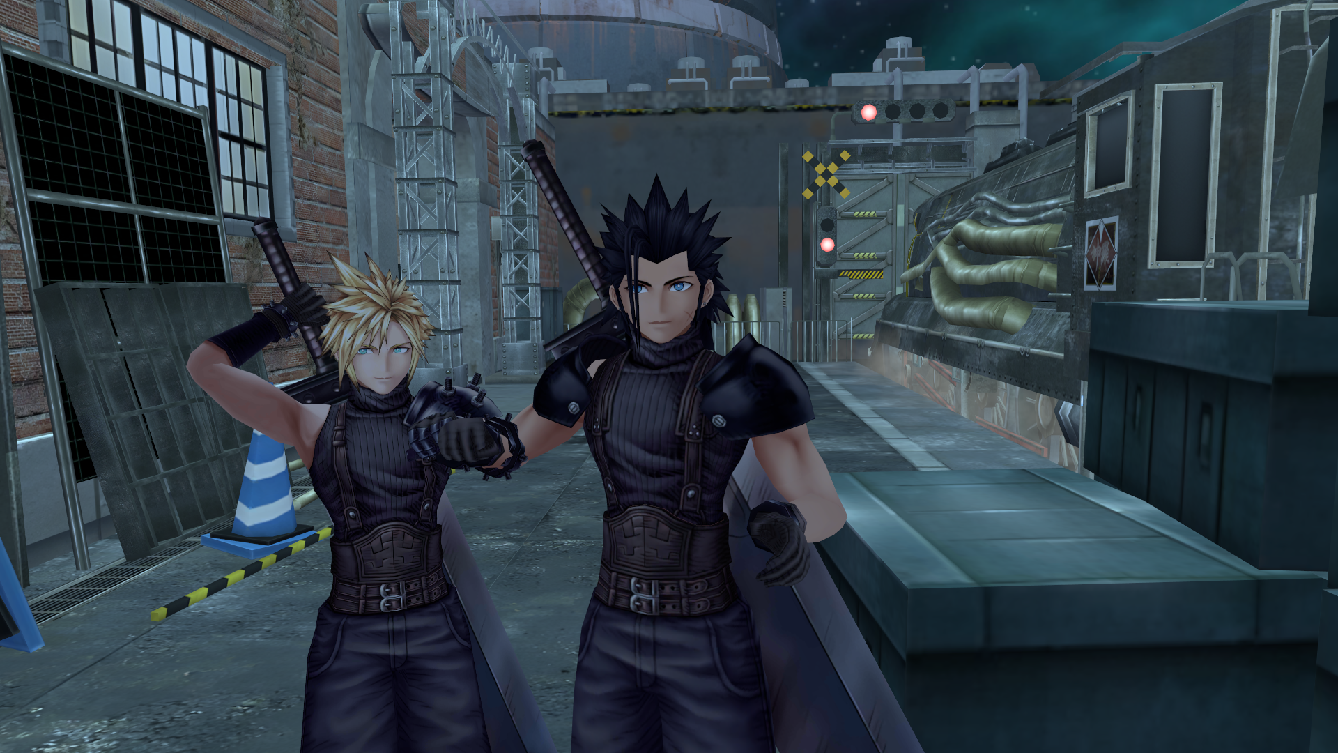The official Zack and Cloud of vrchat