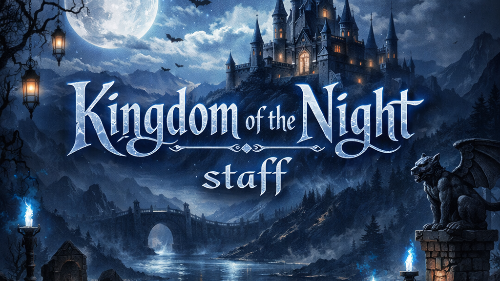 Kingdom of the Night Staffのバナー