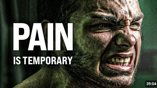 PAIN IS TEMPORARYのバナー