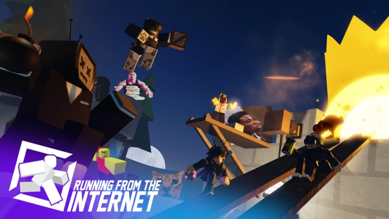 RUNNING FROM THE INTERNETのバナー