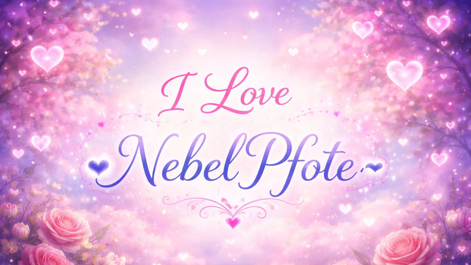 I Love ~NebelPfote~のバナー