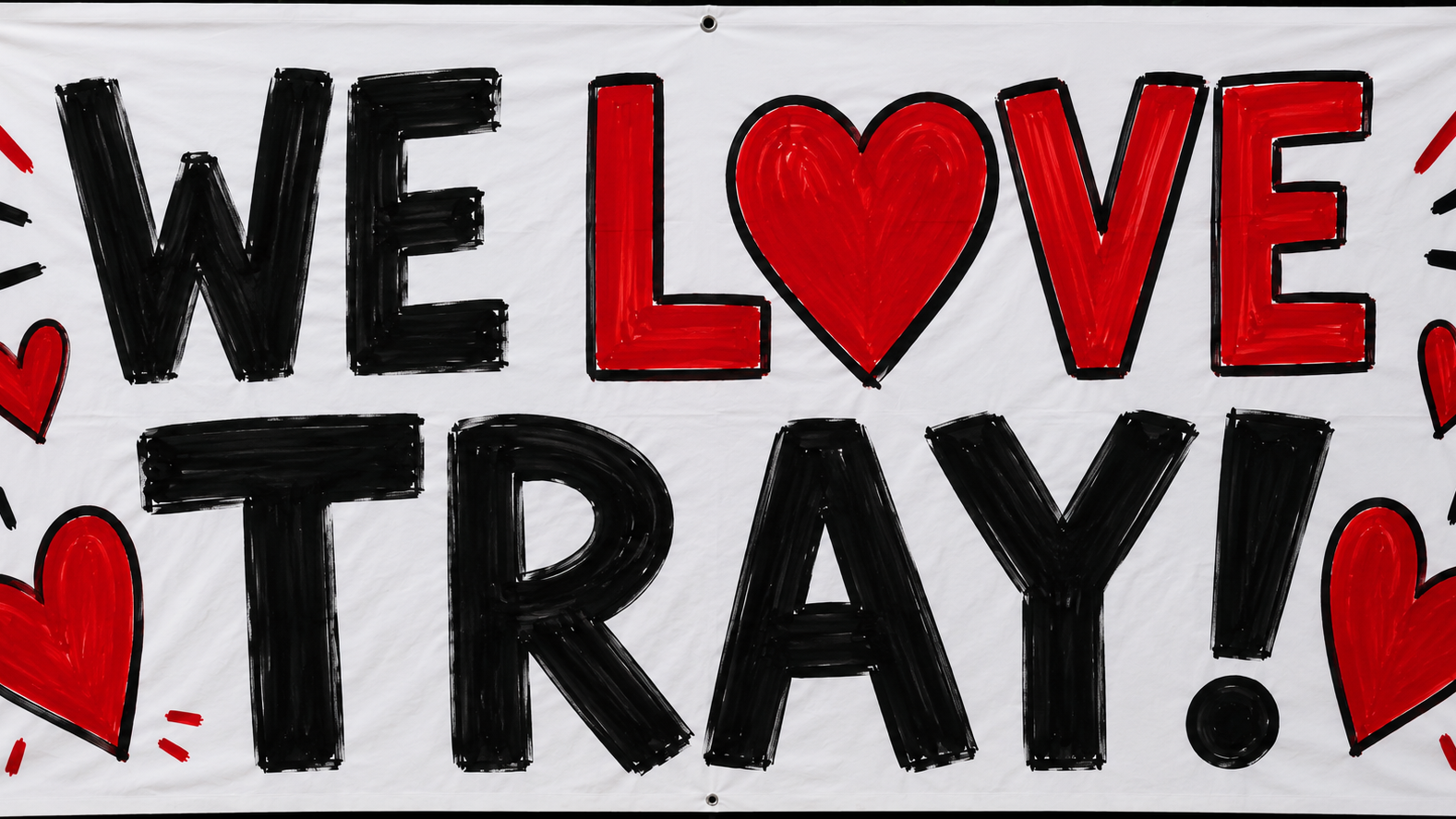 We Love Trayのバナー