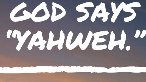 YAHWEH