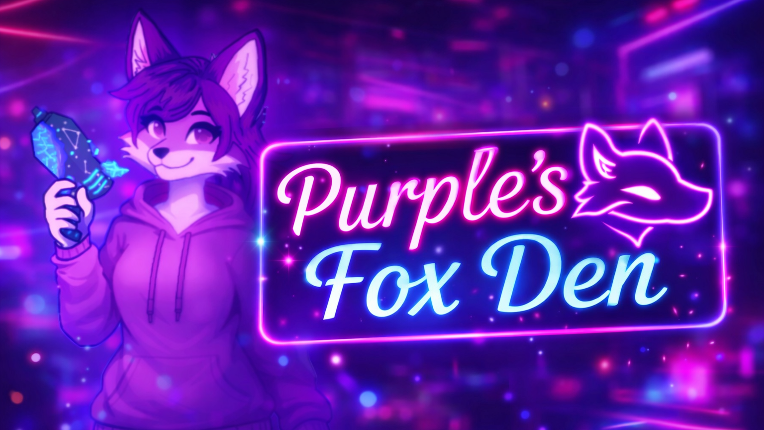 Purple's Fox Denのバナー