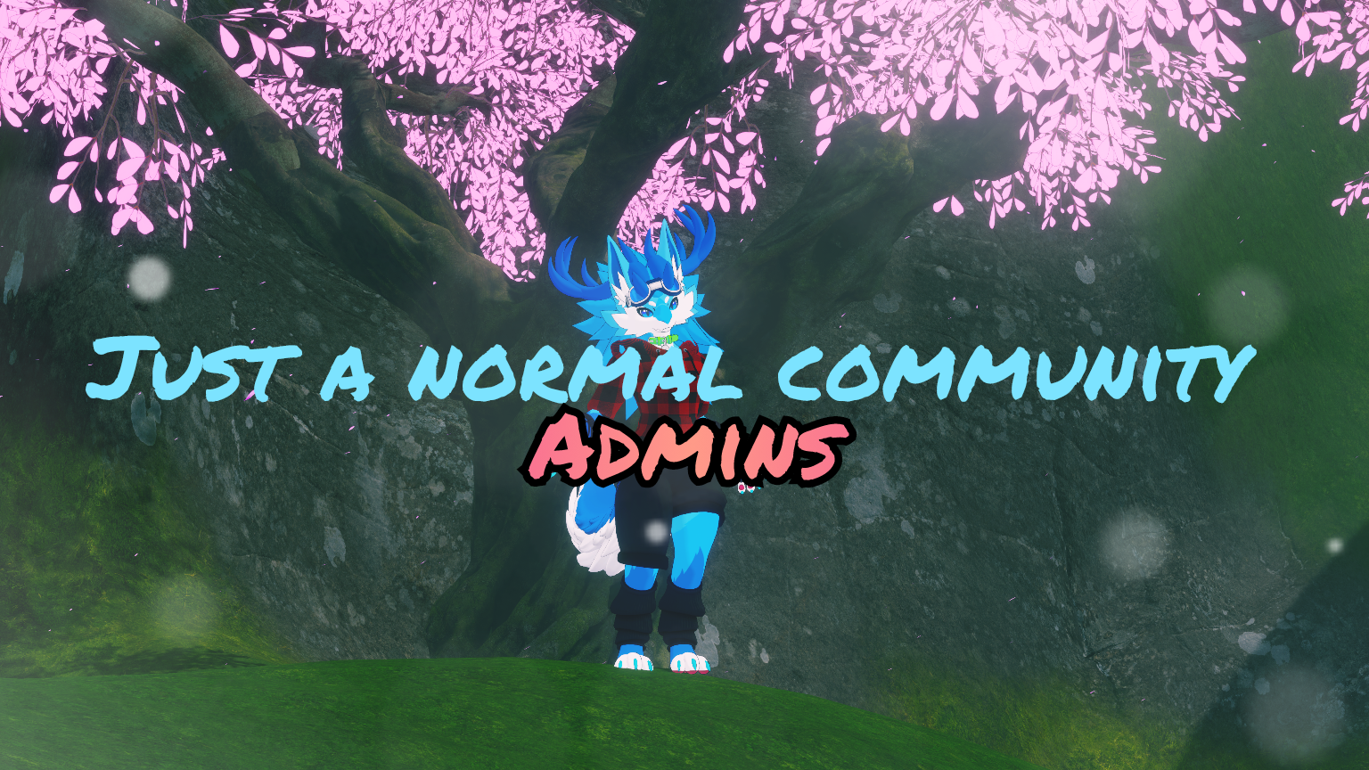 Just a normal community adminsのバナー