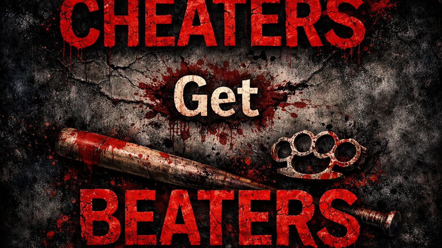 Cheaters get beatersのバナー
