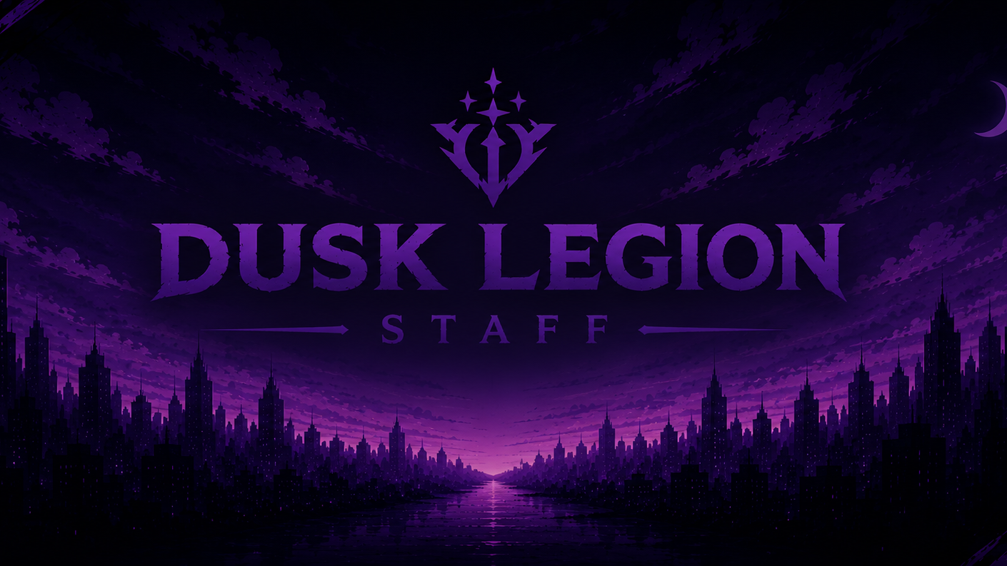 Dusk Legion Staffのバナー