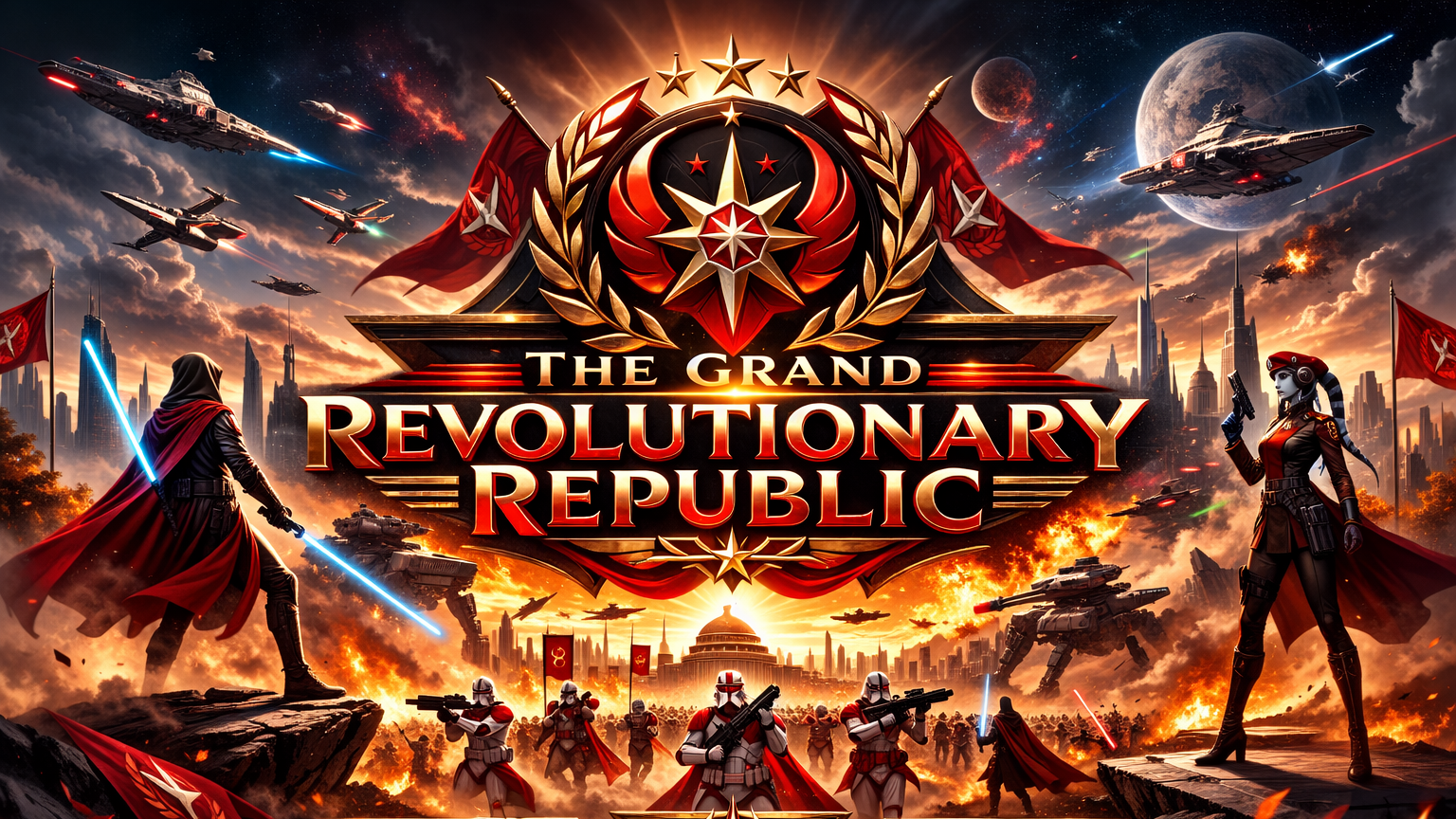 The Grand Revolutionary Republicのバナー