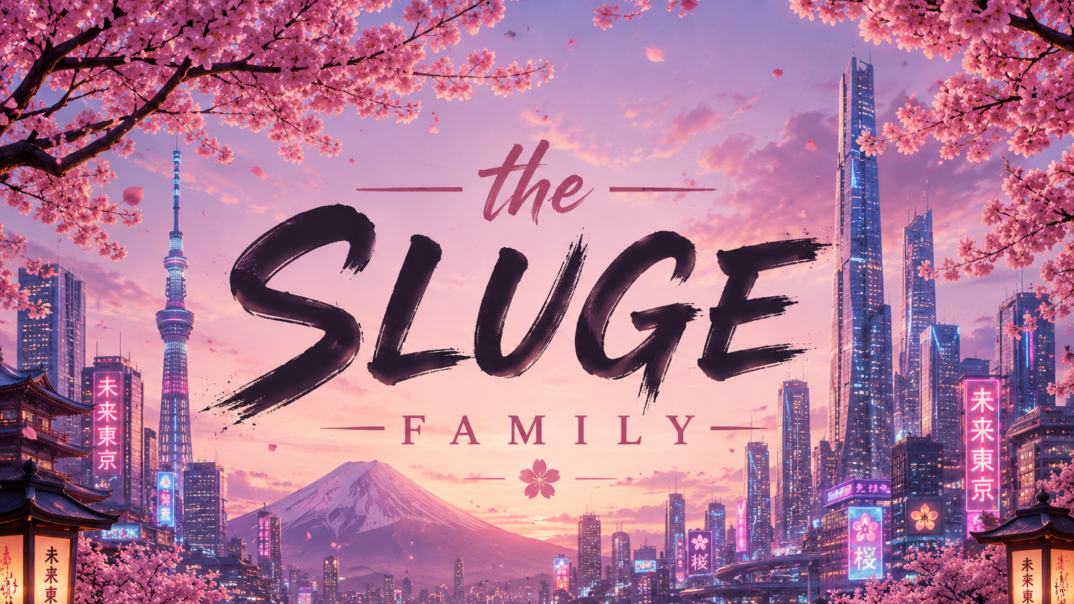 The-sluge-familyのバナー