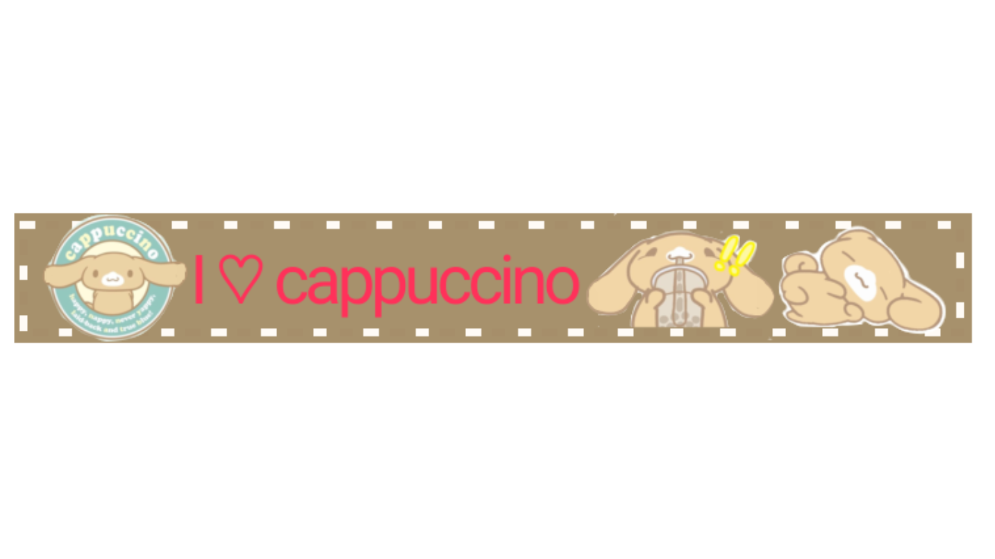Cappuccinoのバナー