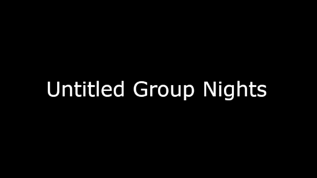 Untitled Group Nightsのバナー
