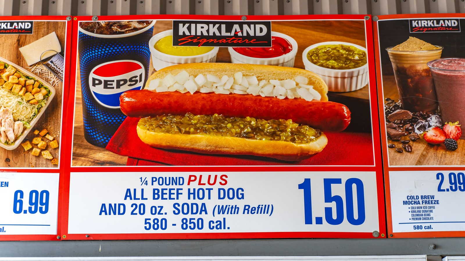 Costco Dollar fifty Hotdog and Drink Combo fansのバナー