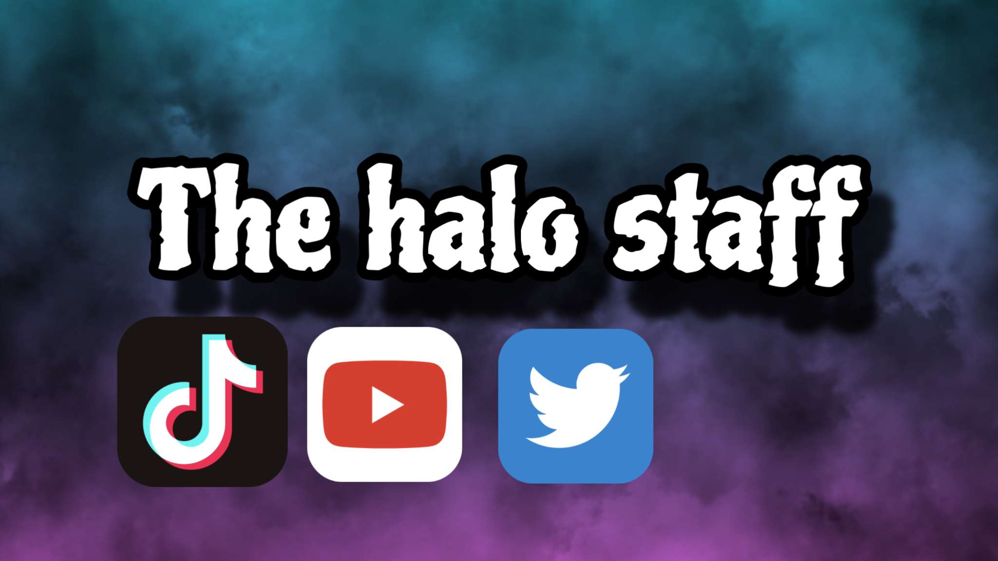 The halo staffのバナー