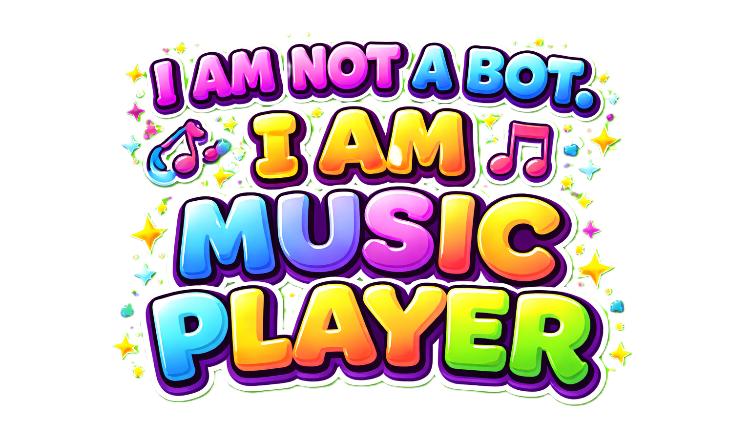 im not a bot im a music playerのバナー