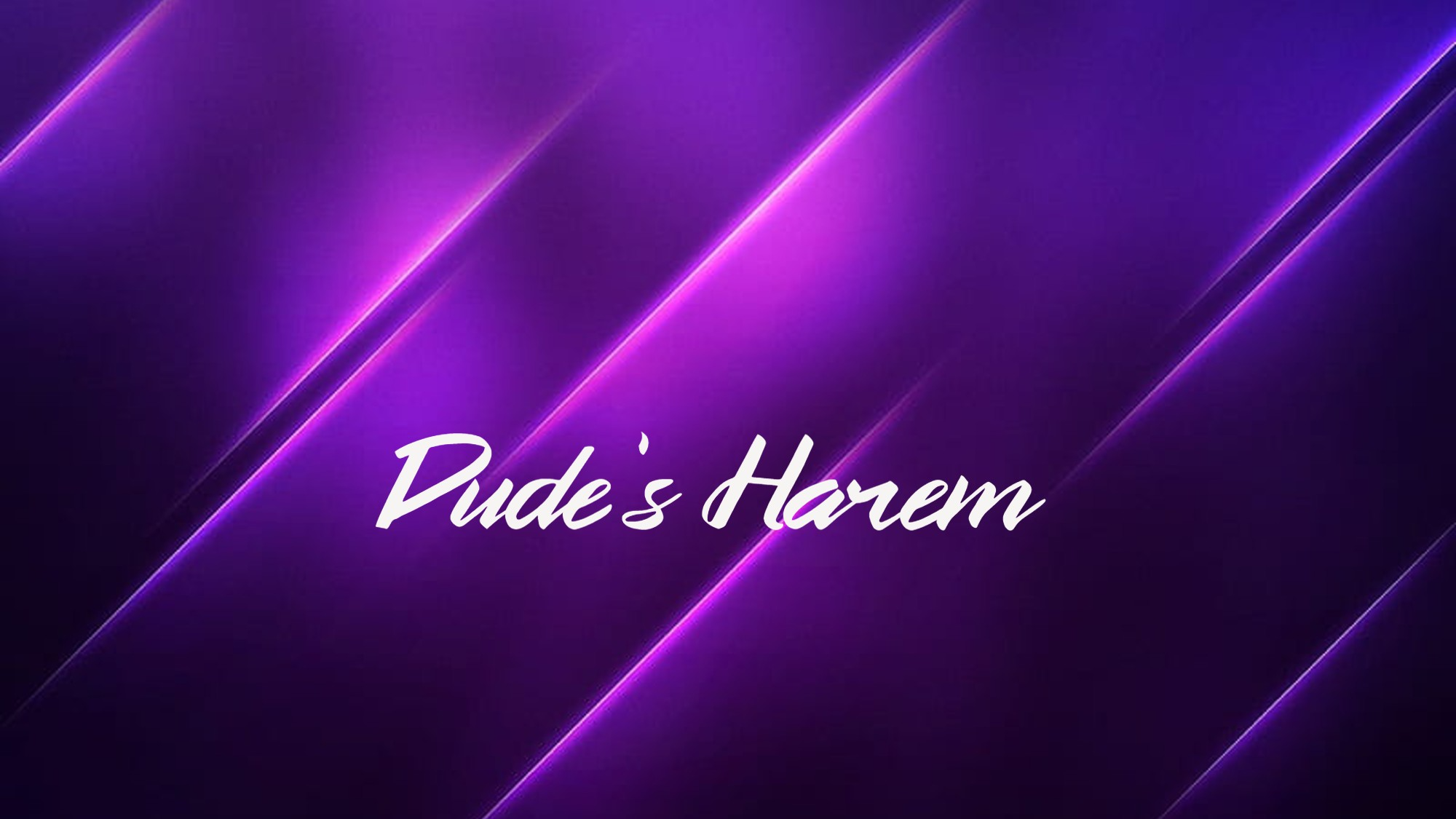Dude's Haremのバナー