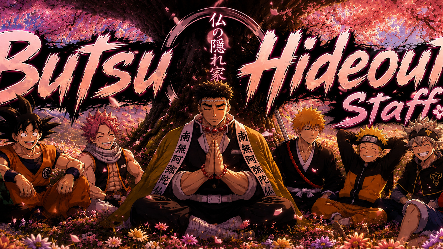 Butsu Hideout Staff