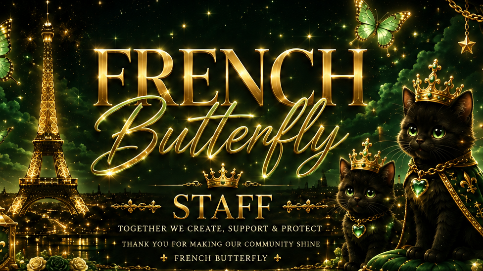 french butterfly staff