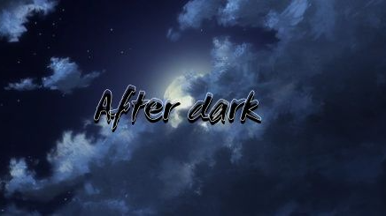 After Darkのバナー