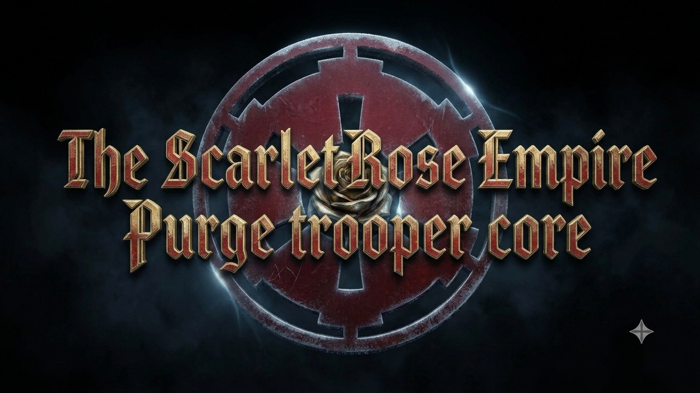 Purge trooper corps of the SREのバナー