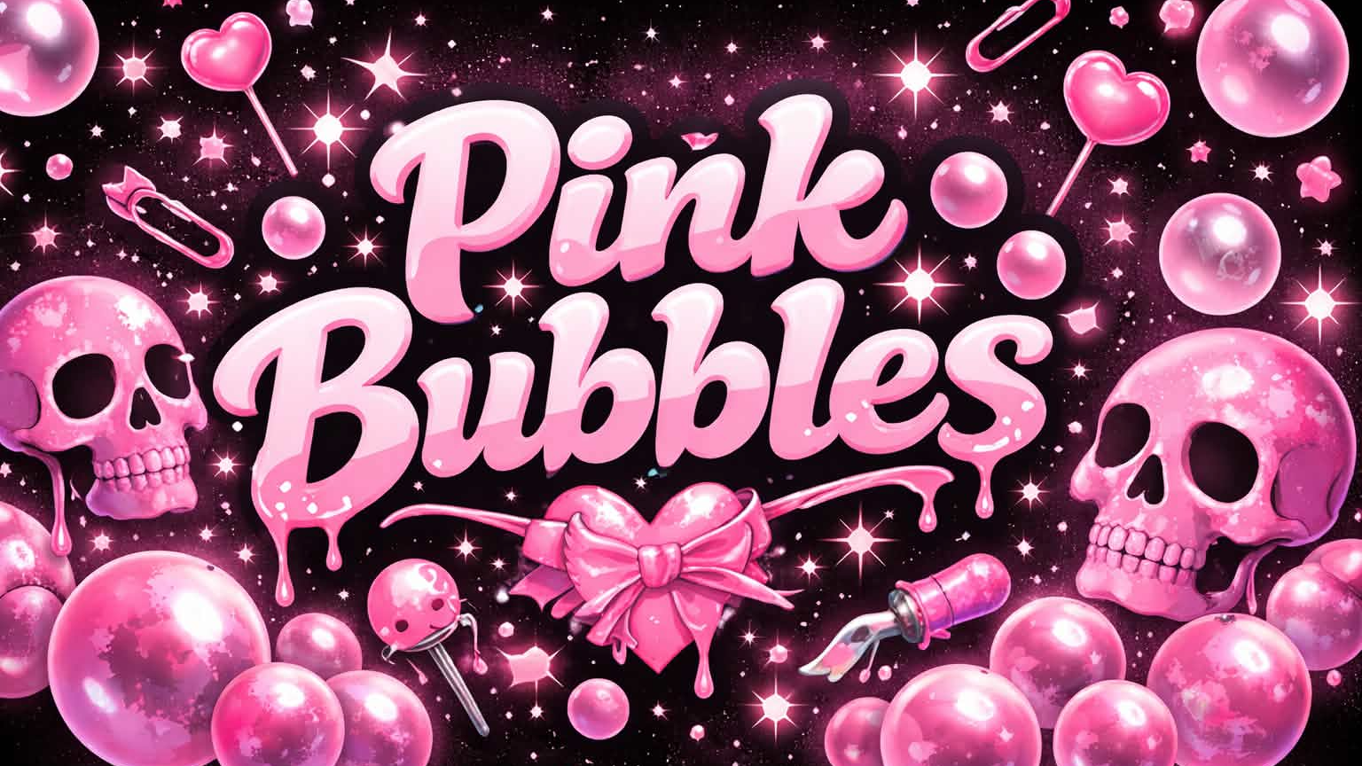 Pink Bubblesのバナー