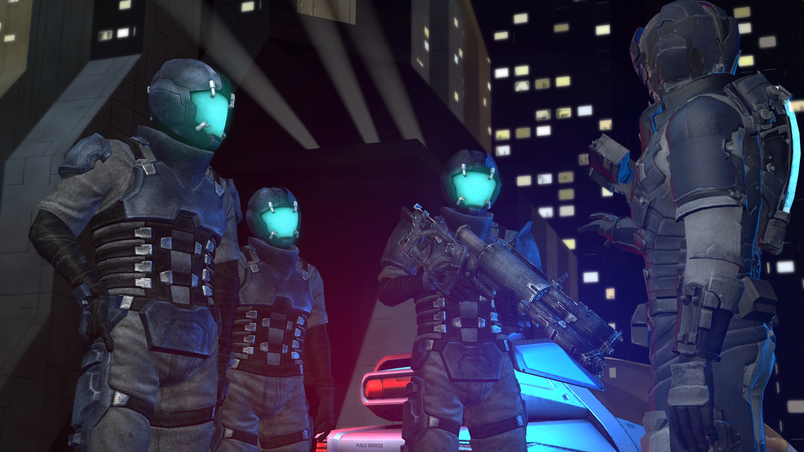 Titan Station Security Forcesのバナー