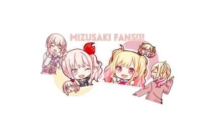 MizuSaki fansのバナー
