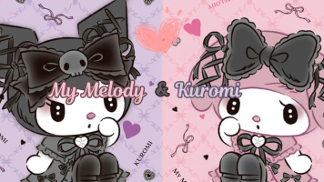 My Melody and Kuromiのバナー