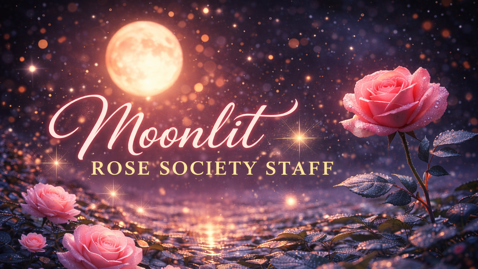 Moonlit Rose Society Staffのバナー