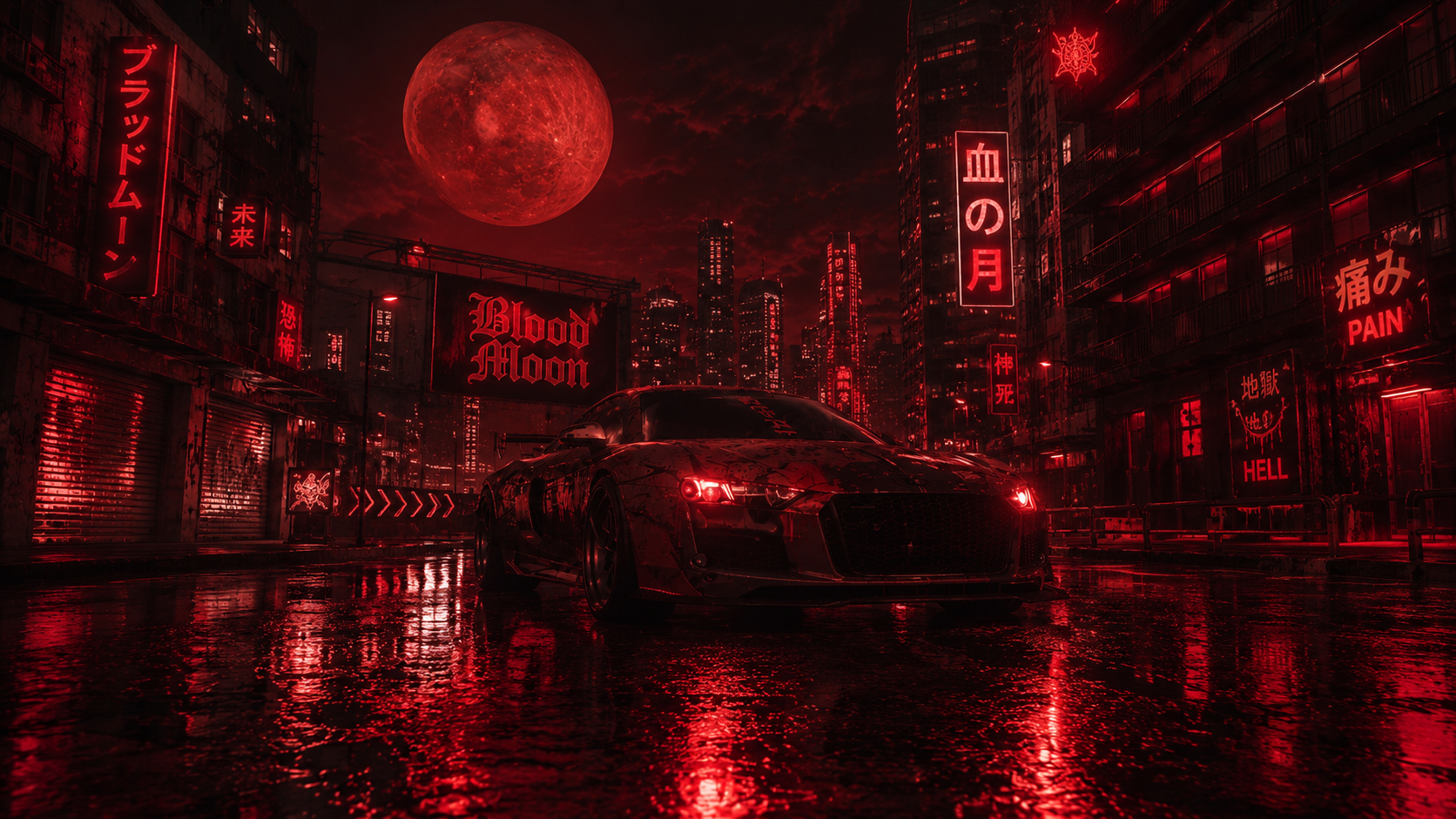 The bloodmoonのバナー