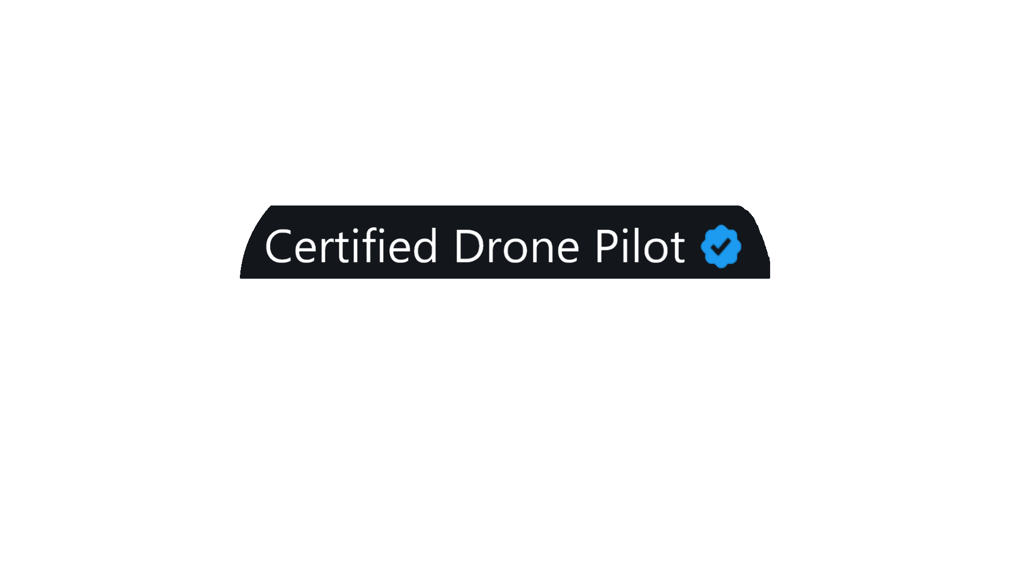 Certified Drone Pilotのバナー