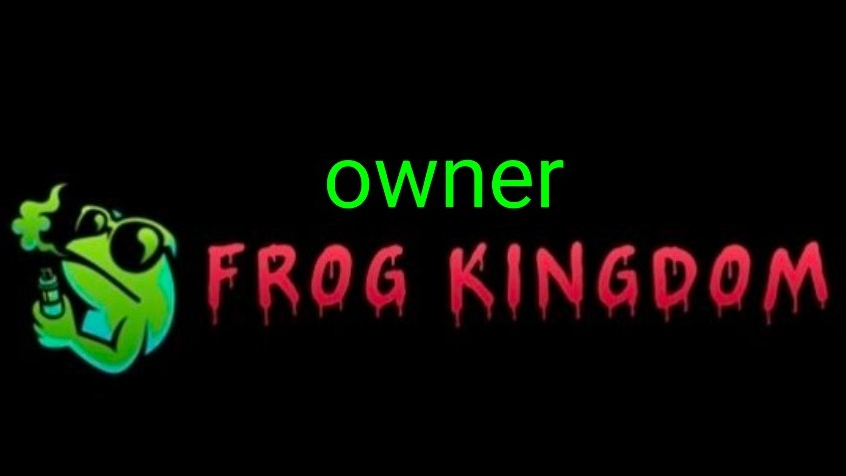 Frog kingdom ownerのバナー