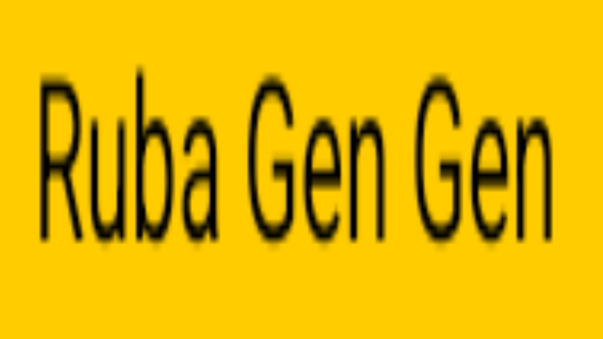 Ruba Gen Genのバナー